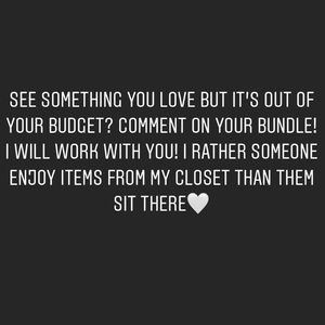 🖤 I will work with you on prices🖤